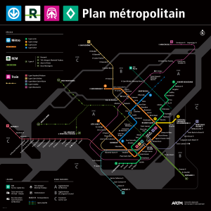 Metropolitain map