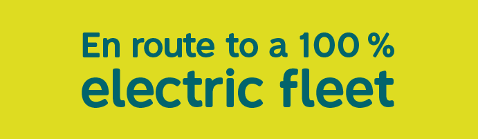 En route to a 100% electric fleet