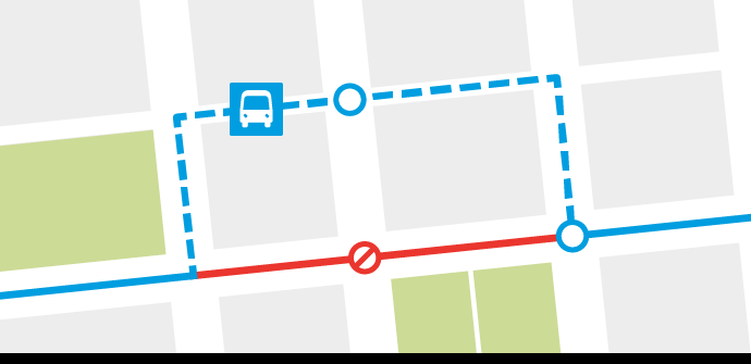 La STM et Transit testent un nouvel outil de visualisation des détours