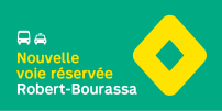 La STM annonce la mise en service de mesures préférentielles pour bus et taxis sur le boulevard Robert-Bourassa