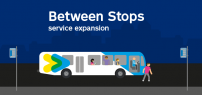 The STM announces the service expansion of Between Stops to all its customers