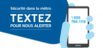 Sécurité dans le métro: La STM déploie le service de signalements par messages texte