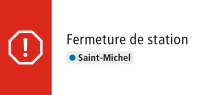 Fermeture de la station Saint-Michel : Actions en cours