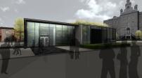 Design for entrance building to Mont-Royal station unveiled