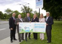 The STM rolls out reserved lane for buses, taxis and carpools on boulevard Lacordaire