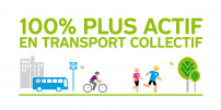 Semaines de la mobilité : la STM souligne les bienfaits santé du transport collectif