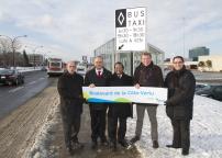 STM opens reserved lane for buses and taxis on boulevard Côte-Vertu