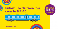 La voiture originale MR-63 se dirige vers le Musée ferroviaire de Saint-Constant