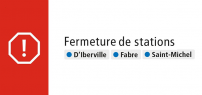 Fermeture des stations Fabre, d’Iberville et Saint-Michel jusqu’à nouvel ordre : Des enjeux structurels découverts à la station Saint-Michel 