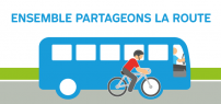 La STM lance une nouvelle campagne clientèle pour une meilleure cohabitation bus et vélos