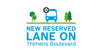 The STM annouces the implementation of bus, taxi and bike priority measures on Thimens Boulevard 