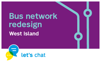 Bus network redesign West Island