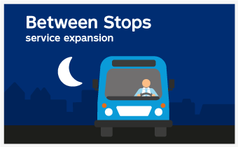 Between stops, service expansion