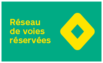 Réseau de voies réservées