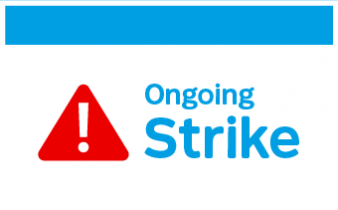 Ongoing strike