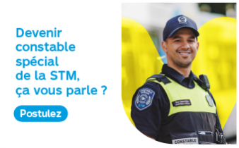Devenir constable spécial de la STM, ça vous parle?