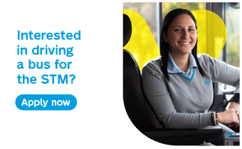 Interested in driving a bus for the STM? Apply now
