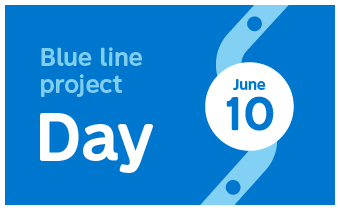 Blue line project Day - June 10